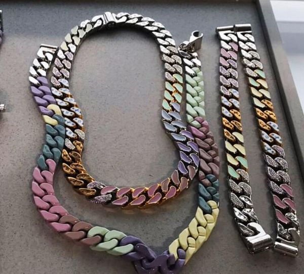 2019 latest launch french masters designed luxury men's chain links patches colored necklace jewelry, Silver
2019 latest launch french masters designed luxury men's chain links patches colored necklace jewelry, Silver