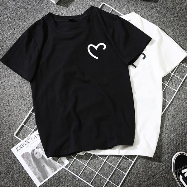 couples bff tshirt novelty tee shirt women black white female lovers femme harajuku streetwear funny heart print t-shirt
couples bff tshirt novelty tee shirt women black white female lovers femme harajuku streetwear funny heart print t-shirt