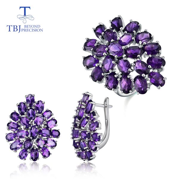 natural african amethyst jewelry set water drop design 925 sterling silver ring and earrings fine jewelry for women party wear, Black
natural african amethyst jewelry set water drop design 925 sterling silver ring and earrings fine jewelry for women party wear, Black