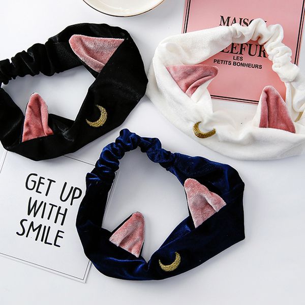 women cat ears headband face wash cosmetic hair hoop make up headwear shower yoga hair band
women cat ears headband face wash cosmetic hair hoop make up headwear shower yoga hair band