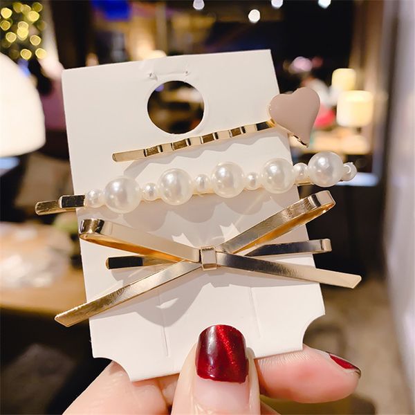 2019 new fashion imitation pearl hairpin women's snap button hairpin stick set korean version side clip girl elegant bb headwear, Golden;white
2019 new fashion imitation pearl hairpin women's snap button hairpin stick set korean version side clip girl elegant bb headwear, Golden;white