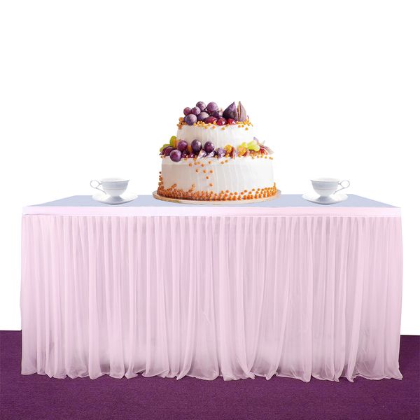 high-end stretch yarn elegant mesh fluffy tutu table skirt for party wedding birthday party home decoration
high-end stretch yarn elegant mesh fluffy tutu table skirt for party wedding birthday party home decoration