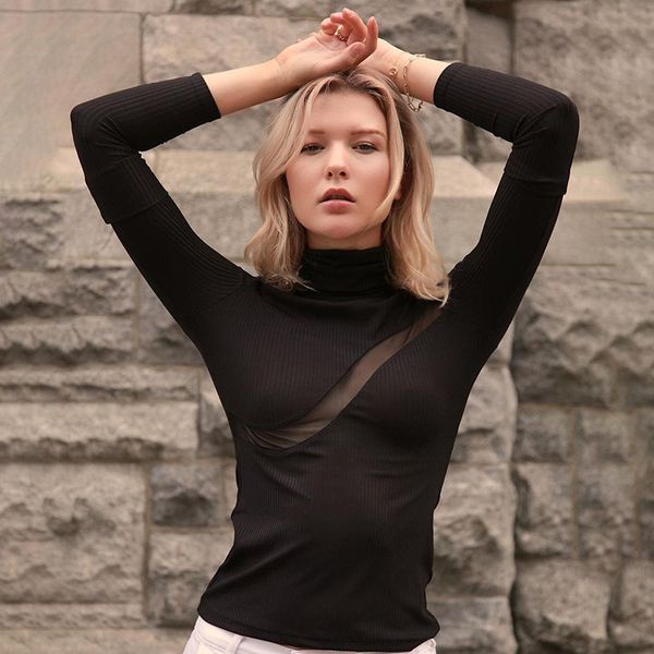women's t-shirt 2021 spring casual t-shirts women long sleeves turtleneck soft slim stretch fashion simple college style black, White
women's t-shirt 2021 spring casual t-shirts women long sleeves turtleneck soft slim stretch fashion simple college style black, White