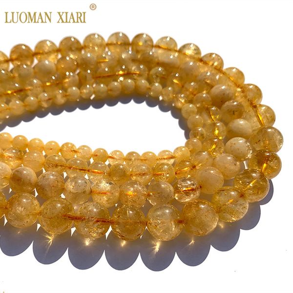 wholesale 100% natural citrines yellow crystal round stone beads for jewelry making diy bracelet necklace 6/ 8/10/12mm 15
wholesale 100% natural citrines yellow crystal round stone beads for jewelry making diy bracelet necklace 6/ 8/10/12mm 15