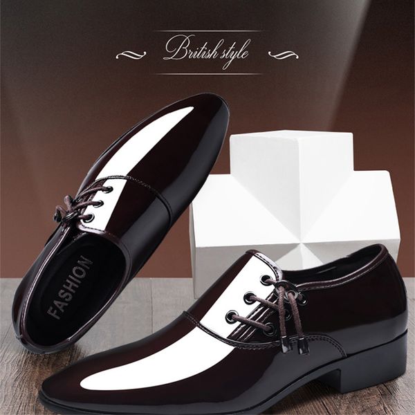 new fashion business dress men shoes classic leather men's suits shoes fashion slip dress men oxfords wedding dance, Black
new fashion business dress men shoes classic leather men's suits shoes fashion slip dress men oxfords wedding dance, Black