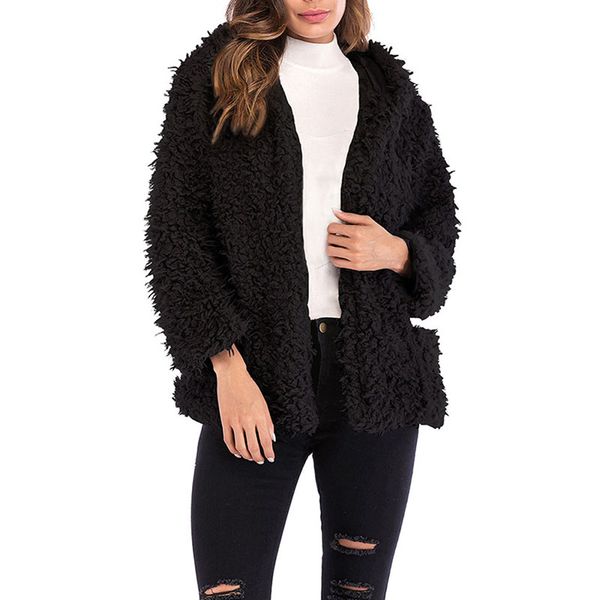 women hooded short coat casual long sleeve loose faux shearling zipper warm cardigan jackets ks-shipping, Black;brown
women hooded short coat casual long sleeve loose faux shearling zipper warm cardigan jackets ks-shipping, Black;brown