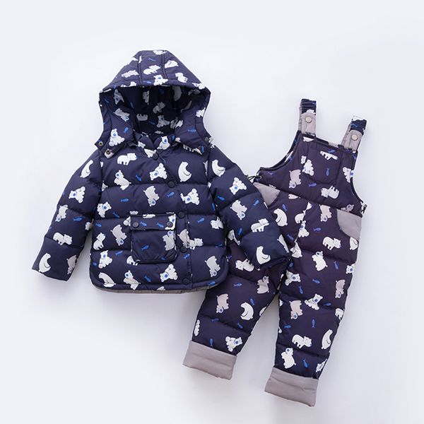 2019 winter children clothing set for baby girls boys kids ski suit overalls duck down coat warm snowsuits jackets+bib 2pcs/set, Blue;gray
2019 winter children clothing set for baby girls boys kids ski suit overalls duck down coat warm snowsuits jackets+bib 2pcs/set, Blue;gray