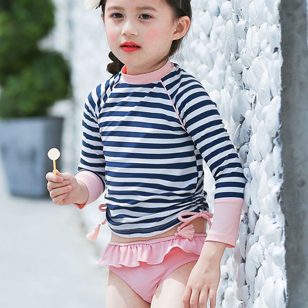 girl two pieces swimsuit for springs striped swimsuit girl toddler baby long sleeve sunproof swimwear children kids
girl two pieces swimsuit for springs striped swimsuit girl toddler baby long sleeve sunproof swimwear children kids