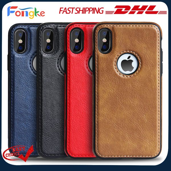 

New for iphone 11 pro x max xr x 8 7 6 6 plu cell phone ca e luxury leather gain bu ine tyle oft back cover