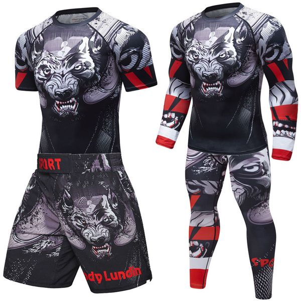 men sport rashguard jiu jitsu jerseys+pants fitness t shirt ucf bjj boxing set gym rash guard fightwear sportsuit boxeo, Black;red
men sport rashguard jiu jitsu jerseys+pants fitness t shirt ucf bjj boxing set gym rash guard fightwear sportsuit boxeo, Black;red