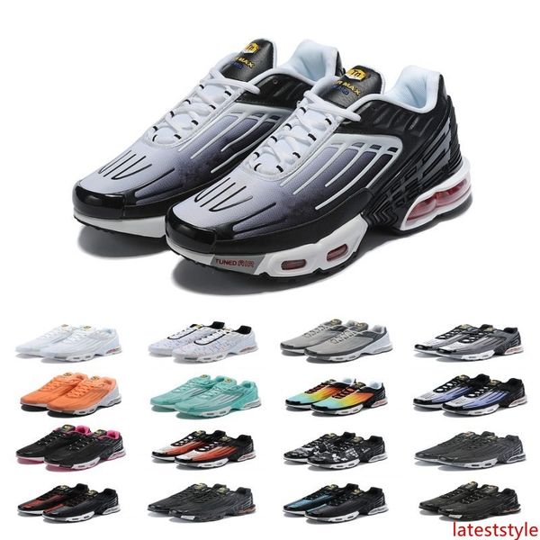designs 2019 plus tn iii 3 sports shoes men women chaussures tuned black white original tn ultra trainers luxury jogging og sneakers
designs 2019 plus tn iii 3 sports shoes men women chaussures tuned black white original tn ultra trainers luxury jogging og sneakers