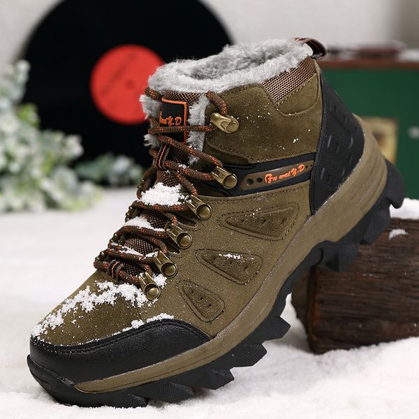 super warm men winter boots quality suede leather men boots fur plush snow winter shoes for outdoor shoes 45 46, Black
super warm men winter boots quality suede leather men boots fur plush snow winter shoes for outdoor shoes 45 46, Black