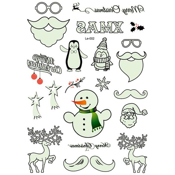 new waterproof luminous tattoo stickers children's christmas tattoo stickers environmental party personality tattoo stickers wholesale
new waterproof luminous tattoo stickers children's christmas tattoo stickers environmental party personality tattoo stickers wholesale