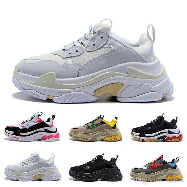 designer fashion 2019 paris 17fw triple s sneakers for men women black red white green casual dad shoes tennis luxury increasing sneakers
designer fashion 2019 paris 17fw triple s sneakers for men women black red white green casual dad shoes tennis luxury increasing sneakers