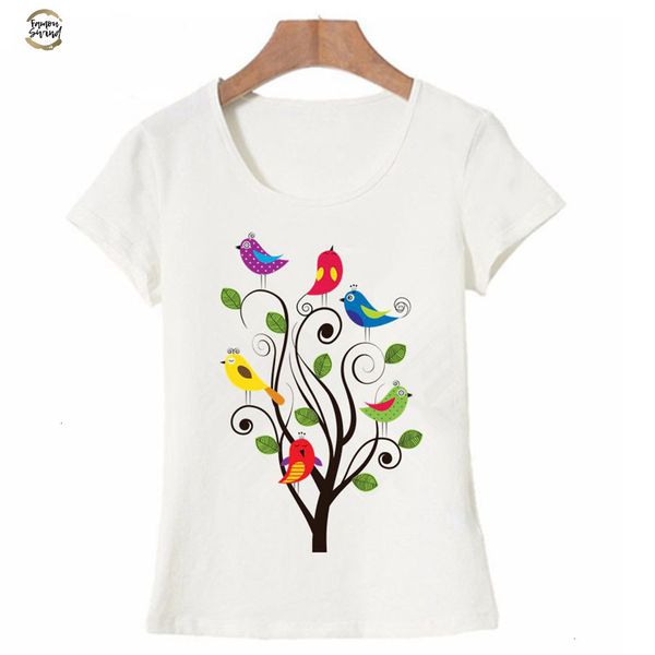 bird print women t shirt summer cute funny t shirt short sleeve harajuku brand clothing tshirt, White
bird print women t shirt summer cute funny t shirt short sleeve harajuku brand clothing tshirt, White