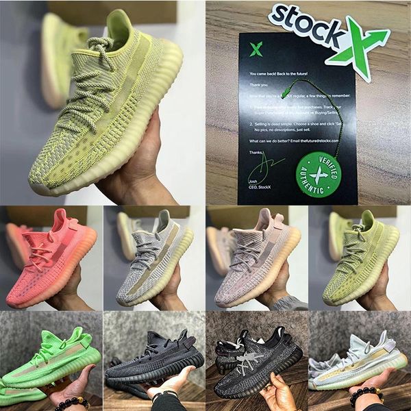 With Box Stock X Tags Glow In Dark Kanye West Antlia Synth Lundmark Black Static Reflective GID Running Shoes Outdoor Trainer Sneaker 
With Box Stock X Tags Glow In Dark Kanye West Antlia Synth Lundmark Black Static Reflective GID Running Shoes Outdoor Trainer Sneaker