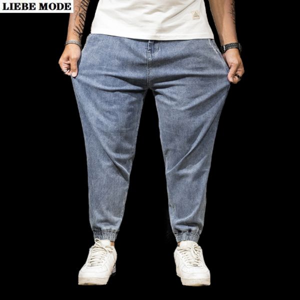 mens streetwear designer stretch jeans plus size loose fit denim jeans for men vintage elastic waist oversized pants black blue
mens streetwear designer stretch jeans plus size loose fit denim jeans for men vintage elastic waist oversized pants black blue