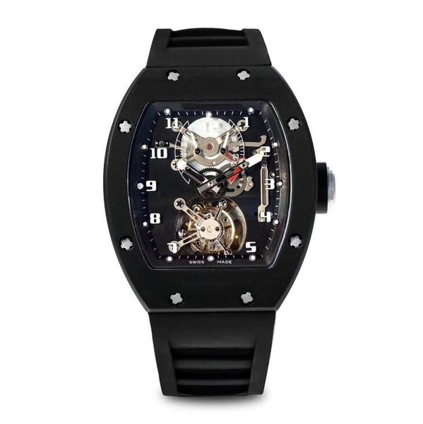 jb rm001 genuine tourbillon montre de luxe imported premium rubber watch band dual kinetic energy display 72-hour work designer watches, Slivery;brown
jb rm001 genuine tourbillon montre de luxe imported premium rubber watch band dual kinetic energy display 72-hour work designer watches, Slivery;brown