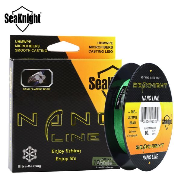 seaknight nano 300m 330yards pe braided fishing line 4 strands multifilament fine fishing lines 4-10lb 0.07-0.12mm saltwater
seaknight nano 300m 330yards pe braided fishing line 4 strands multifilament fine fishing lines 4-10lb 0.07-0.12mm saltwater