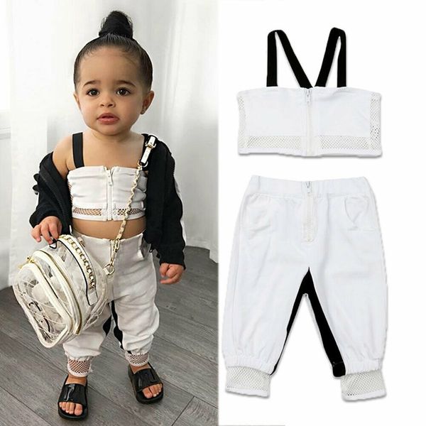 2020 мода дети одежда набор для новорожденных baby girl kid mesh sling crop tops long pant брюки summer fashion girl одежда set, White
2020 мода дети одежда набор для новорожденных baby girl kid mesh sling crop tops long pant брюки summer fashion girl одежда set, White