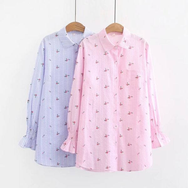 plus size dobby katoen lange flare mouw vrouwen blouse 2019 lente nieuwe casual dames zachte losse shirts vrouwelijke, White
plus size dobby katoen lange flare mouw vrouwen blouse 2019 lente nieuwe casual dames zachte losse shirts vrouwelijke, White