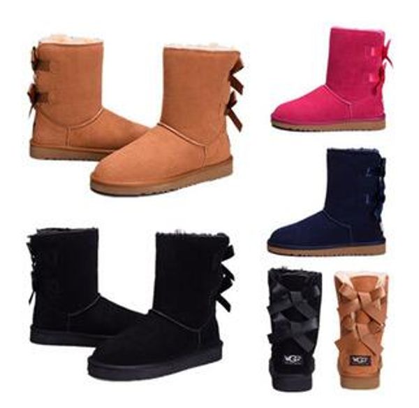 designer women winter snow boots fashion classic short bow boots ankle knee bow girl mini bailey boot 2019 size 35-41, Black
designer women winter snow boots fashion classic short bow boots ankle knee bow girl mini bailey boot 2019 size 35-41, Black