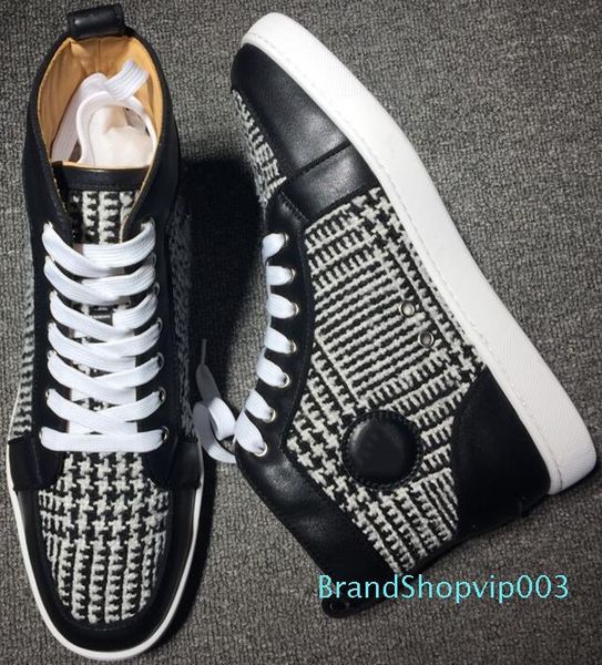 luxury high spikes sneakers shoes for women men red bottom casual walking perfect rivets skateboarding designer sports shoes, Black
luxury high spikes sneakers shoes for women men red bottom casual walking perfect rivets skateboarding designer sports shoes, Black