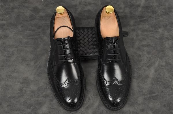bullock carved oxford men black red wine pointed toe lace up flat formal shoes genuine leather party wedding shoes
bullock carved oxford men black red wine pointed toe lace up flat formal shoes genuine leather party wedding shoes