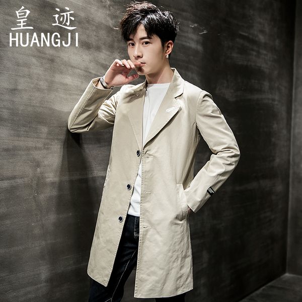 korean slim fit men trench coat solid khaki casual long windbreaker montau homme office vintage mens overcoat large size mm60nfy, Tan;black
korean slim fit men trench coat solid khaki casual long windbreaker montau homme office vintage mens overcoat large size mm60nfy, Tan;black