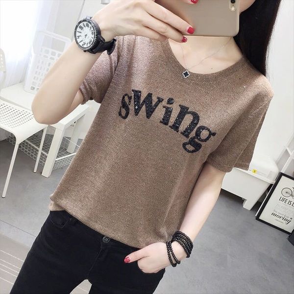 big size fat mm2019 summer short-sleeved t-shirt women's loose slim v-neck headdress headdress korean style printed top, White
big size fat mm2019 summer short-sleeved t-shirt women's loose slim v-neck headdress headdress korean style printed top, White