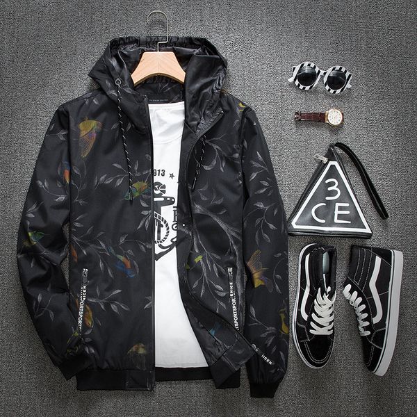 2019 new mens printed jacket with hooded fashion luxury mens casual autumn jacket coat men hoodie jackets clothing asian size m-4xl, Black;brown
2019 new mens printed jacket with hooded fashion luxury mens casual autumn jacket coat men hoodie jackets clothing asian size m-4xl, Black;brown
