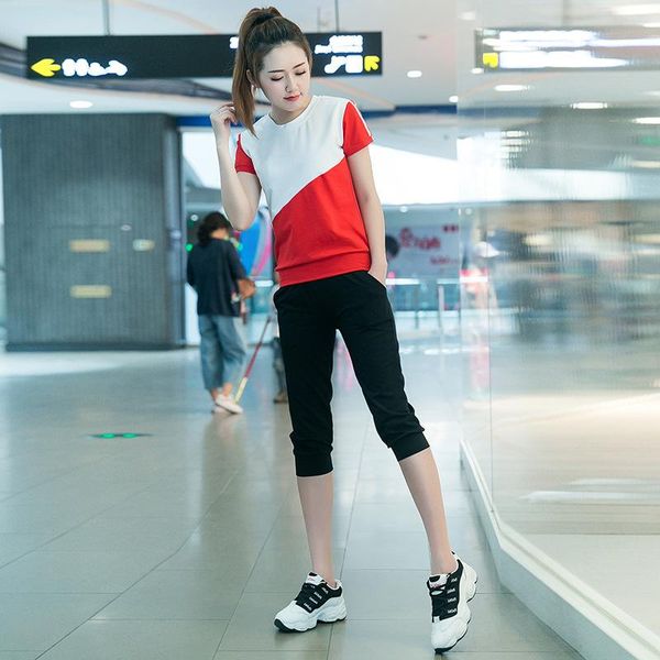 gxqil fitness suit women 2019 dry fit sports wear for women gym 3/4 pants t-shirt kit breathable yoga sport set woman jogging xl, White;red
gxqil fitness suit women 2019 dry fit sports wear for women gym 3/4 pants t-shirt kit breathable yoga sport set woman jogging xl, White;red