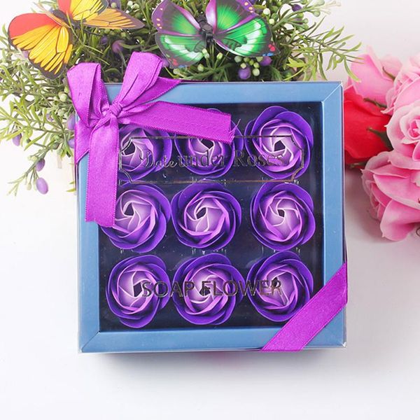 9pcs bath gift box wedding decoration simulation artificial flower home valentines day rose head scented soap diy handmade
9pcs bath gift box wedding decoration simulation artificial flower home valentines day rose head scented soap diy handmade