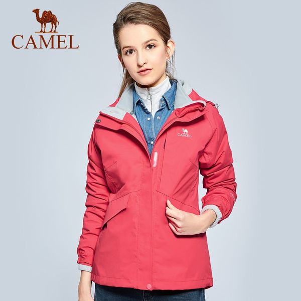 camel women 3 in 1 outdoor hiking jacket waterproof warm windbreaker camping trekking skiing coat, Blue;black
camel women 3 in 1 outdoor hiking jacket waterproof warm windbreaker camping trekking skiing coat, Blue;black