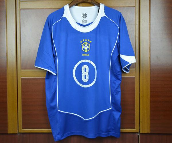 04 kaka brazil away americas cup retro rugby jersey vintage jersey 2004 ronaldo ronaldinho rugby shirts calcio maglia camiseta, Black;gray
04 kaka brazil away americas cup retro rugby jersey vintage jersey 2004 ronaldo ronaldinho rugby shirts calcio maglia camiseta, Black;gray