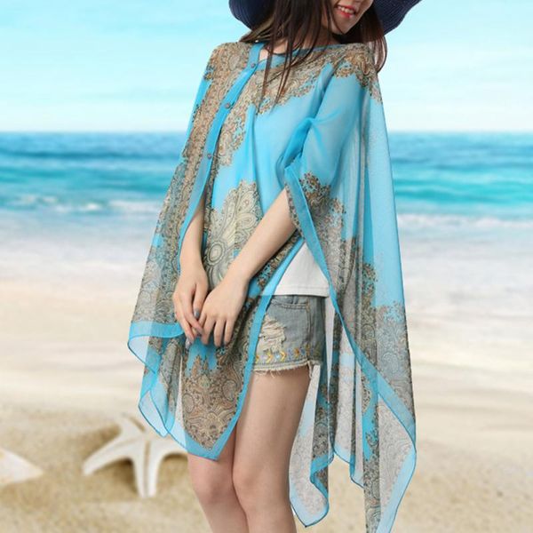 printed chiffon bikini cover up women bikini cover up swimwear women robe de plage cardigan beach blanket swimsuit ups, Blue;gray
printed chiffon bikini cover up women bikini cover up swimwear women robe de plage cardigan beach blanket swimsuit ups, Blue;gray