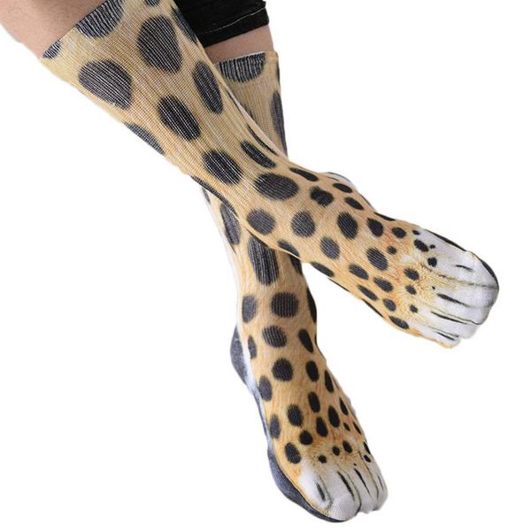 2018 novelty 3d stamping animal foot feet crew socks digital simulation socks tiger dog cat sock, Black
2018 novelty 3d stamping animal foot feet crew socks digital simulation socks tiger dog cat sock, Black