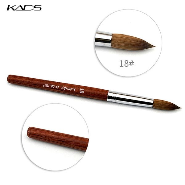 18# acrylic nail brush 100% kolinsky sable pen red wood acrylic brush for nail art for tool handle painting, Yellow
18# acrylic nail brush 100% kolinsky sable pen red wood acrylic brush for nail art for tool handle painting, Yellow