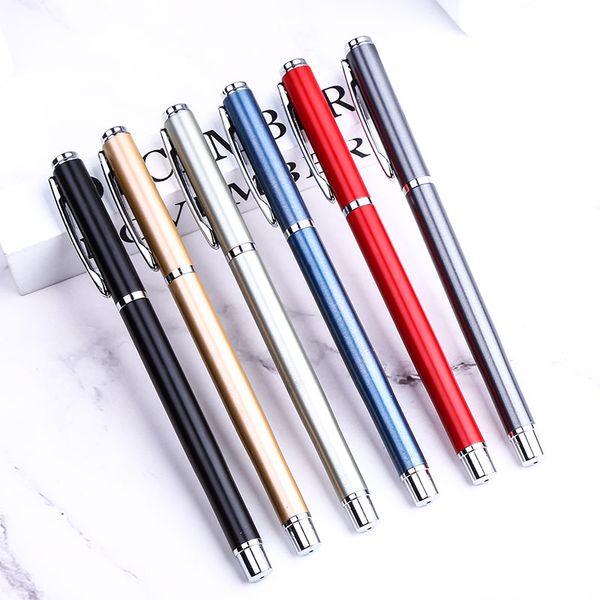 fountain metal gel pen luxury signature ballpen with logo school supplies office material cute business stationary custom thing
fountain metal gel pen luxury signature ballpen with logo school supplies office material cute business stationary custom thing