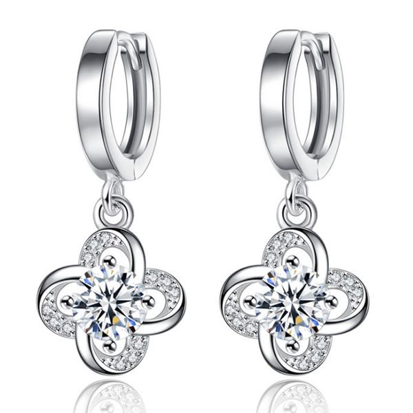 925 sterling silver crystal flower charm stud earring for women ear pierced earrings fashion jewelry pendientes eh512, Golden;silver
925 sterling silver crystal flower charm stud earring for women ear pierced earrings fashion jewelry pendientes eh512, Golden;silver