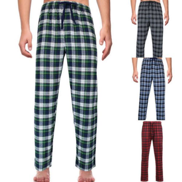 new mens tracksuit bottoms loose plaid sweat pants long trouser casual sleepwear, Black;brown
new mens tracksuit bottoms loose plaid sweat pants long trouser casual sleepwear, Black;brown