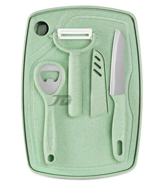 Set knife multi-function fruit plate cutting board set fruit peeling knife ceramic melon planing cutting board wheat straw household outdoor
Set knife multi-function fruit plate cutting board set fruit peeling knife ceramic melon planing cutting board wheat straw household outdoor