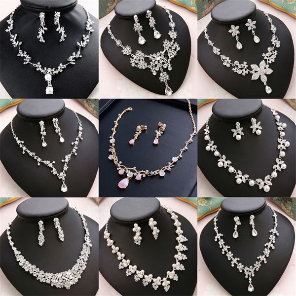cc wedding engagement jewelry necklace earrings bracelets 2pcs sets bridal hair accessories for cubic zircon pearl charm m011, Golden;white
cc wedding engagement jewelry necklace earrings bracelets 2pcs sets bridal hair accessories for cubic zircon pearl charm m011, Golden;white
