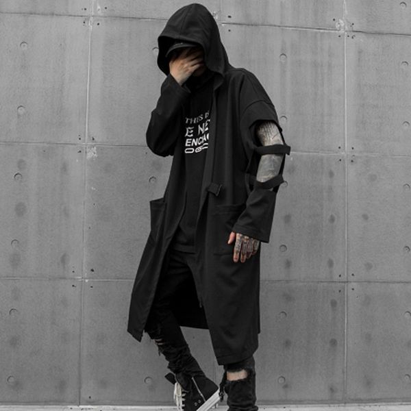 drop shipping masculino manga comprida oco out punk hip hop com capuz trench coat com cinto ajustável homem casaco longo gótico, Tan;black
drop shipping masculino manga comprida oco out punk hip hop com capuz trench coat com cinto ajustável homem casaco longo gótico, Tan;black