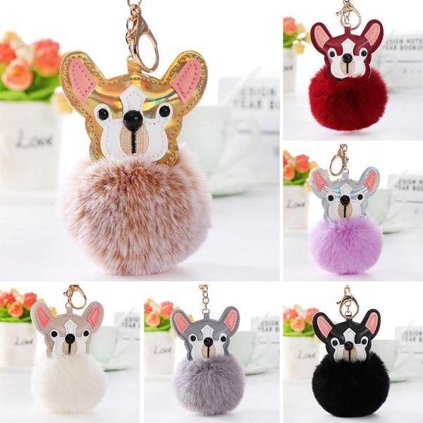 день присутствует прекрасный мультфильм собака pompom брелок держатель брелок женщины подарков рюкзак украшения ювелирные изделия декор аксе, Silver
день присутствует прекрасный мультфильм собака pompom брелок держатель брелок женщины подарков рюкзак украшения ювелирные изделия декор аксе, Silver