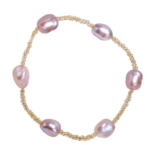 5 colors fashion 9-10mm freshwater pearl bracelet irregular baroque pearl jewelry gift for women party fine jewelry bangle, Black
5 colors fashion 9-10mm freshwater pearl bracelet irregular baroque pearl jewelry gift for women party fine jewelry bangle, Black