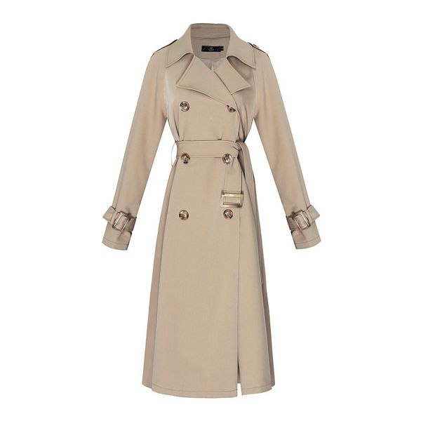 autumn and winter new trench coat for women 2019 europe wild ladies windbreaker double-breasted temperament coats y873, Tan;black
autumn and winter new trench coat for women 2019 europe wild ladies windbreaker double-breasted temperament coats y873, Tan;black