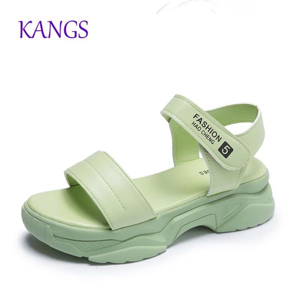 women's leather sandals hook & loop summer ladies outdoor shoes fashion wedge fashion casual beach platform sandals a135, Black
women's leather sandals hook & loop summer ladies outdoor shoes fashion wedge fashion casual beach platform sandals a135, Black