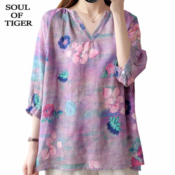 women's blouses & shirts soul of tiger 2021 summer ladies chinese fashion style vintage womens casual floral female printed chiffon, White
women's blouses & shirts soul of tiger 2021 summer ladies chinese fashion style vintage womens casual floral female printed chiffon, White