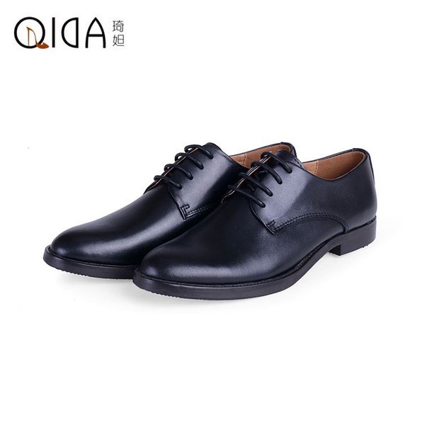 2018 spring new style genuine leather flat heel shoes lace-up women's shoes retro england women's formal wear small leathe, Black
2018 spring new style genuine leather flat heel shoes lace-up women's shoes retro england women's formal wear small leathe, Black